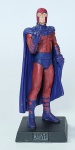 COLEÇÃO MARVEL - Linda miniatura em metal pintada à mão representando - MAGNETO - Eaglemoss Collections - Acompanha revista - Medida: 9,5 cm de altura x  4 cm  x  4 cm de base.