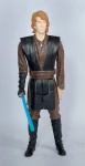 STAR WARS - Conservado Boneco - ANAKIN SKYWALKE  - Hasbro  2012 -  Braços e pernas articulados - Plástico rígido. Medida: 29 cm de altura.