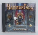 CD - Conservado e original COMPACT DISC NUCLEAR BLAST - HAMMERFALL - LEGACY OF KINGS  - Ano: 1998 - MADE IN GERMANY - CBS - Acompanha encarte. Medida: 14 cm x 12 cm x 1 cm.