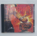 CD - Conservado e original COMPACT DISC - MANOWAR - LOUDER THAN WELL - Ano: 1996 - CBS - Acompanha encarte. Medida: 14 cm x 12 cm x 1 cm.