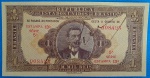 1 Cédula de Um Mil Reis R 080 de 1923 Autografada 5ª da Série - Flor de Estampa