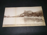 Brasil, fotografia original de Marc Ferrez, circa de 1880, Rio de Janeiro - Baie de Botafogo. Foto