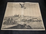 Brasil, gravura do séc XVII, extraída do livro "Allegory America", obra clássica do holandês