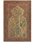 <b>Antigo tapete ISFAHAN</b><br>1,94 x 1,31 m