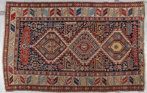 <b>Antigo tapete SHIRVAN</b><br>1,83 x 1,19 m