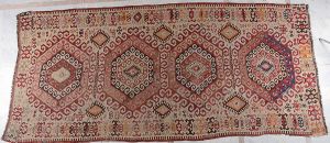 <b>Antigo tapete KILIM</b><br>3,41 x 1,51 m