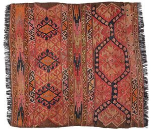 <B>Antigo tapete KILIM</b><br>1,10 x 1,06 m