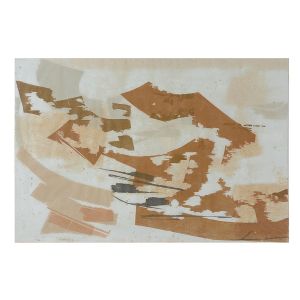 <b>FAYGA OSTROWER</b><br>(1920-2001)<br>em título<br>Xilogravura<br>Ass. e datado 1961, cie<br>Numerada 4/30<br>93 x 60 cm