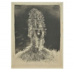 <b>GRASSMANN, MARCELO</b><br>(1925-2013)<br>Sem título<br>Litogravura<br>Ass. cid<br>Numerada 4/50, cie<br>42 x 31,5 cm