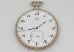 Relógio de bolso montado em prata Tissot, suiço.