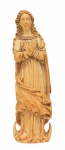 Arte Sacra - Nossa Senhora da Conceição - Belíssima e Importante imagem de marfim esculpido,  Indo-P