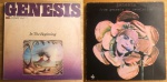 Disco de Vinil / LP (2) - A) Genesis,In The Beginning. London collector seres. B)  Genesis 1969 From Genesis To Revelation.