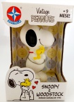 Boneco Snoopy E Woodstock Em Vinil 13cm Vintage - Estrela