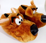 Pantufa 3D Scooby-Doo, Oficial Warner Bros, Solado De Borracha. Tamanho 39 ao 42