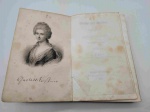 Antigo livro de 1854 Goethe und Werther em alemão. Briefe Goethe's, meistens aus seiner Jugendze