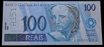 Cédula do Brasil - 100 Reais - 1999 - P.Malan/Fraga   2ª chancela Modelo não catalogado - C327m - FE