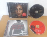 DOIS CDs:  LEONA LEWIS / THE FIFTY CENT GET RICH  ** MÍDIAS EM BOM ESTADO, CAPA COM SINAIS DE USO.