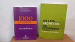 DOIS LIVROS: 1000 PERGUNTAS SOBRE JORNALISMO / AS LEIS SECRETAS DA ECONOMIA