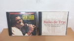 CD  O MELHOR DE EMÍLIO SANTIAGO / DOMINGUINHOS ELBA E GERALDO AZEVEDO ** BOM ESTADO. SINAIS DE USO E TEMPO NA CAPA, MAS NADA GRITANTE