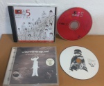 DOIS CDs: FRESNO E OUTROS MTV BANDAS DE ROCK / JAMIROQUAI ** MÍDIA EM BOM ESTADO, SINAIS DE USO E TEMPO NA CAPA,