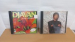 DOIS CDs: DJAVAN  * SINAIS DE USO E TEMPO NA CAPA, MAS NADA GRITANTE