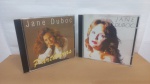 DOIS CDs: JANE DUBOC * SINAIS DE USO E TEMPO NA CAPA, MAS NADA GRITANTE