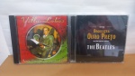 DOIS CDs: VILLA-LOBOS / ORQUESTRA THE BEATLES OURO PRETO * SINAIS DE USO E TEMPO NA CAPA, MAS NADA GRITANTE