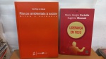 LOTE  2 LIVROS: MÁRIO SÉRGIO CORTELLA / RISCOS AMBIENTAIS A SAÚDE, MITOS   * BOM ESTADO GERAL