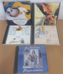 LOTE: CDs: UM SÉCULO DE VIOLÃO BRASILEIRO, DUPLO, BADEN POWELL E OUTROS  SINAIS DE USO E TEMPO NA CAPA, MAS NADA GRITANTE