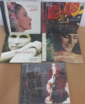 LOTE: CDs:  CLARA NUNES, , ANA CAROLINA, CASSIA ELLER, MONICA SALMASO, OLIVIA BYINGTON SINAIS DE USO E TEMPO NA CAPA, MAS NADA GRITANTE