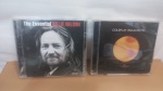 CD: COLD PLAY / WILLIE NELSON  *  CD EM ÓTIMO ESTADO   **   SINAIS DE USO E TEMPO NA CAPA, MAS NADA GRITANTE