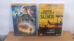 DVD: HUGO CABRET / OS GRITOS DO SILÊNCIO * MÍDIAS EM BOM ESTADO. CAPA EM BOM ESTADO.