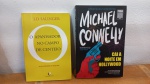 LITERATURA, 2 LIVROS: BROCHURA, BOM ESTADO, J. D. SALINGER / MICHAEL CONNELLY