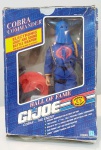 GiJoe Hall Of Fame Cobra Comandante, completo Figura de 1991 em ótimo estado de conservação.  Caixa com amassados.