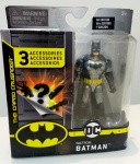 Boneco Batman Emblema Ouro - dc 3 Acessorios - Spin Master