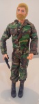 Boneco Falcon da Estrela com roupa militar Century Toys.