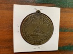 MEDALHA MASSOM CENTENÁRIO DE FUNDAÇÃO 1899-1999-BRONZE 5,7 MM