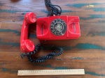 TELEFONE  ANTIGO TIJOLINHO VERMELHO