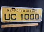 PLACA DE CARRO PORTO ALEGRE UC 1000