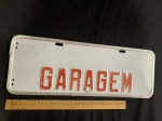 PLACA GARAGEM