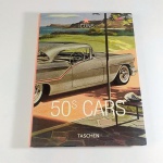 LIVRO 50s Cars - EDITORA TASCHEN. Carros dos anos 50 - Jim Heimann. Anúncios de automóveis antigos (ícones). Sonho de consumo na década de 50. Escrito em Inglês, conta com mais de 190 páginas ilustradas.