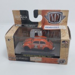 M2, VW Beetle Deluxe USA Model 1953,  Rally Histórico Transpeninsular, vermelho, produção limitada, exclusivo do Walmart, 1/64, 2016