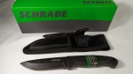 CUTELARIA - FACA SCHRADE modelo SCHF56L, na caixa original com bainha de cinto. Mede no total 23 centímetros. Fabricada na China (primeira linha). Referência: https://singola.com.br/produto/faca-schrade-aco-carbono-schf56l-com-pederneira-e-bainha/