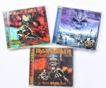 COLECIONISMO - 22RD - Lote com três CDs nacionais e em ótimo estado de conservação da banda inglesa IRON MAIDEN.