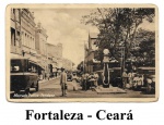 Cartão Postal fotográfico do Ceará (Fortaleza ) (JL-15) - Mercado público, com destaque para a antiga bomba de gasolina (Standard).