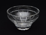 Bowl em grosso cristal francês, Diâmetro  27cm altura  16 cm.