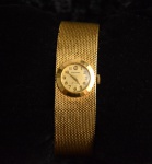 Relógio feminino em ouro 18k Mondaine - medida do mostrador 02cm - 53,2g