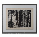 SEPP, Baendereck (Odaci,1920 -  SP, 1988) Sem título - Serigrafia P.A medindo 57 x 72 cm. ass. inf. direito 1983. Moldura 78 x 92,5 cm.