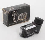 MONTBLANC - frasco de tinta estilográfica - Alemanha, 52 ml, caixa original. OBS. Frasco vazio, resquícios tinta preta.