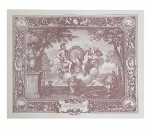 Álbum de 6 gravuras da Coleção Arthur Azevedo, impressas em papel vergé-85 g., medida 50 x 41 cm. Capa envelope.